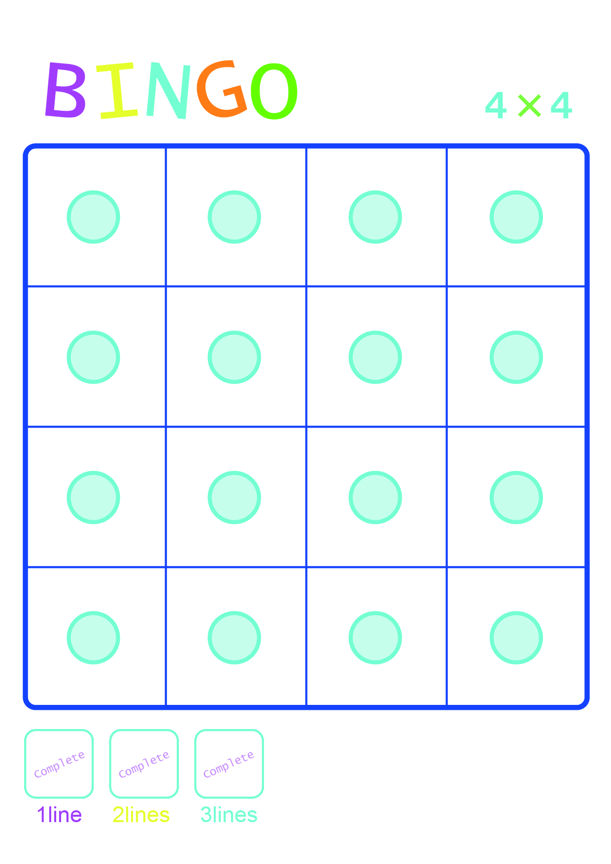 0以上 ビンゴ 画像 ビンゴ 画像 ゲーム